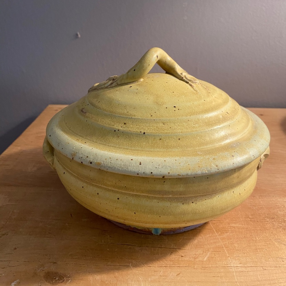 Annapolis Pottery- small casserole dish with lid